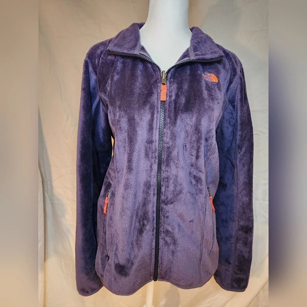 Noth Face 3 in 1 Ski Jacket women's M purple orange fleece - Picture 13 of 16